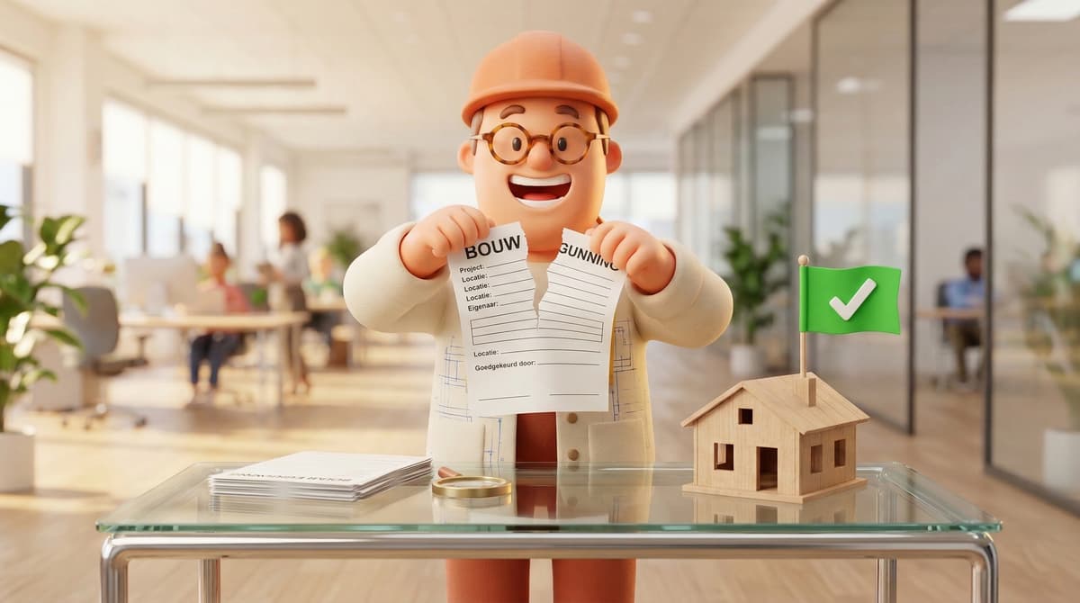 Vergunningsvrije mantelzorgwoning wordt geplaatst in een tuin, bouwregels en voorwaarden